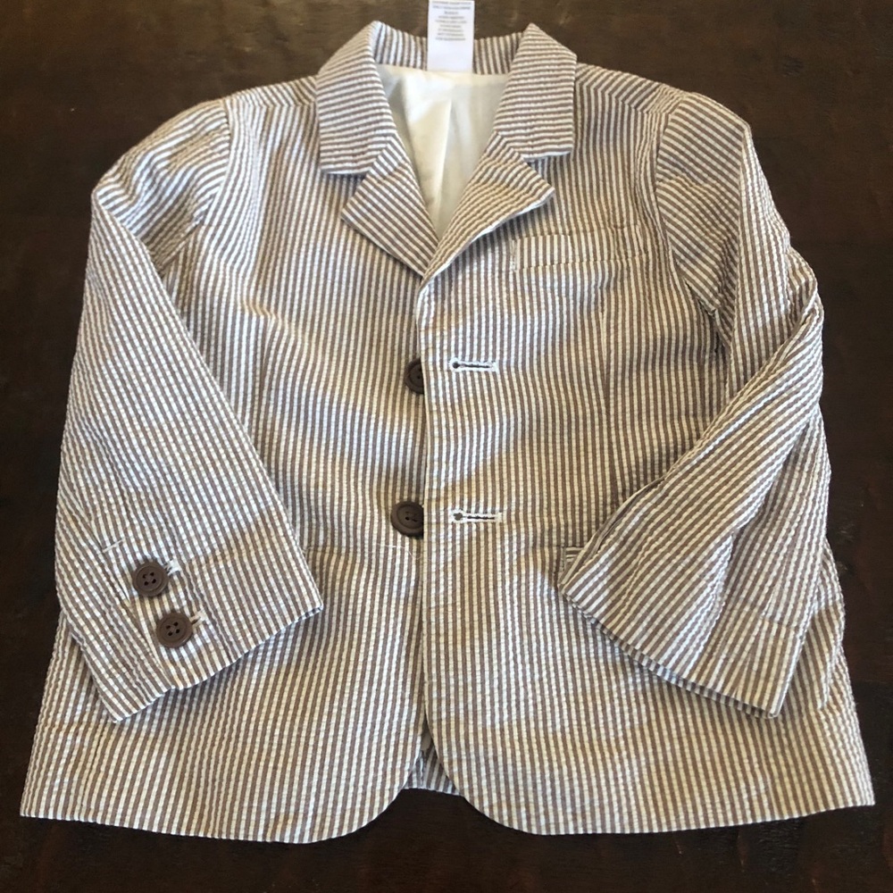 Gymboree seersucker jacket